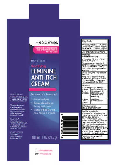 Label (92 59082 0325 Pkg Fem Anti Itch Cream Daily Med)